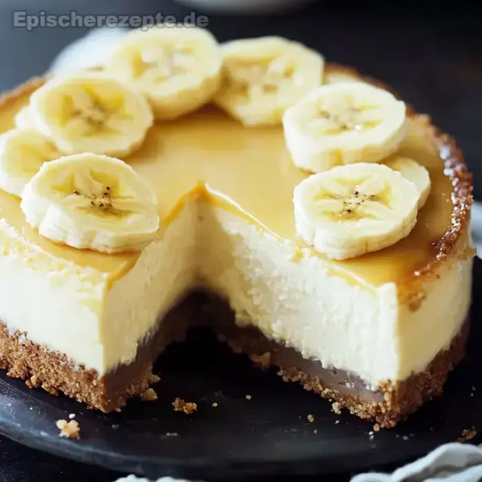 Bananen-Creme-Cheesecake