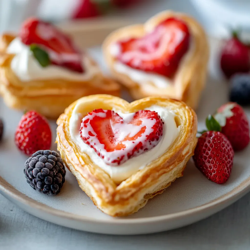 Knusprige Leckereien mit Erdbeeren und Käse