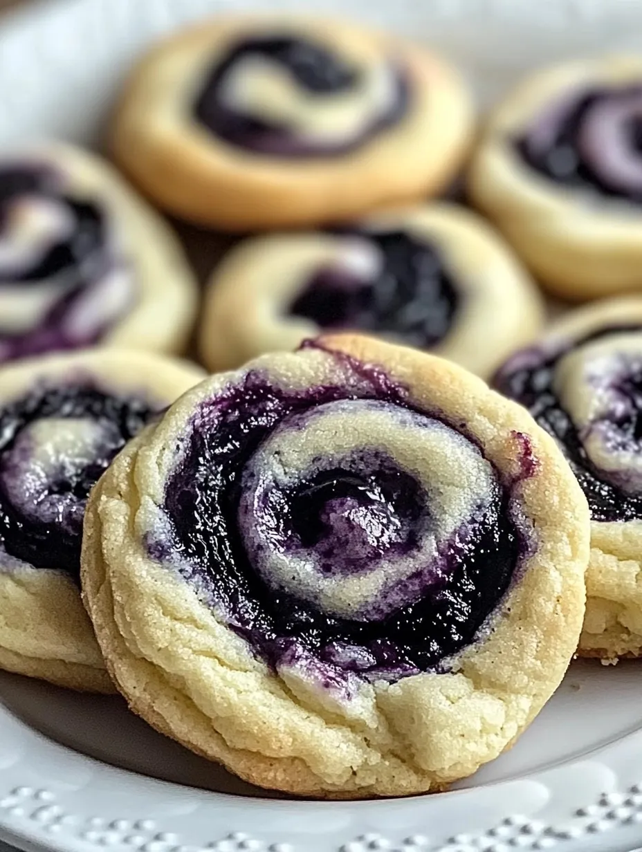 Einfache Blaubeer-Käsekuchen-Kekse