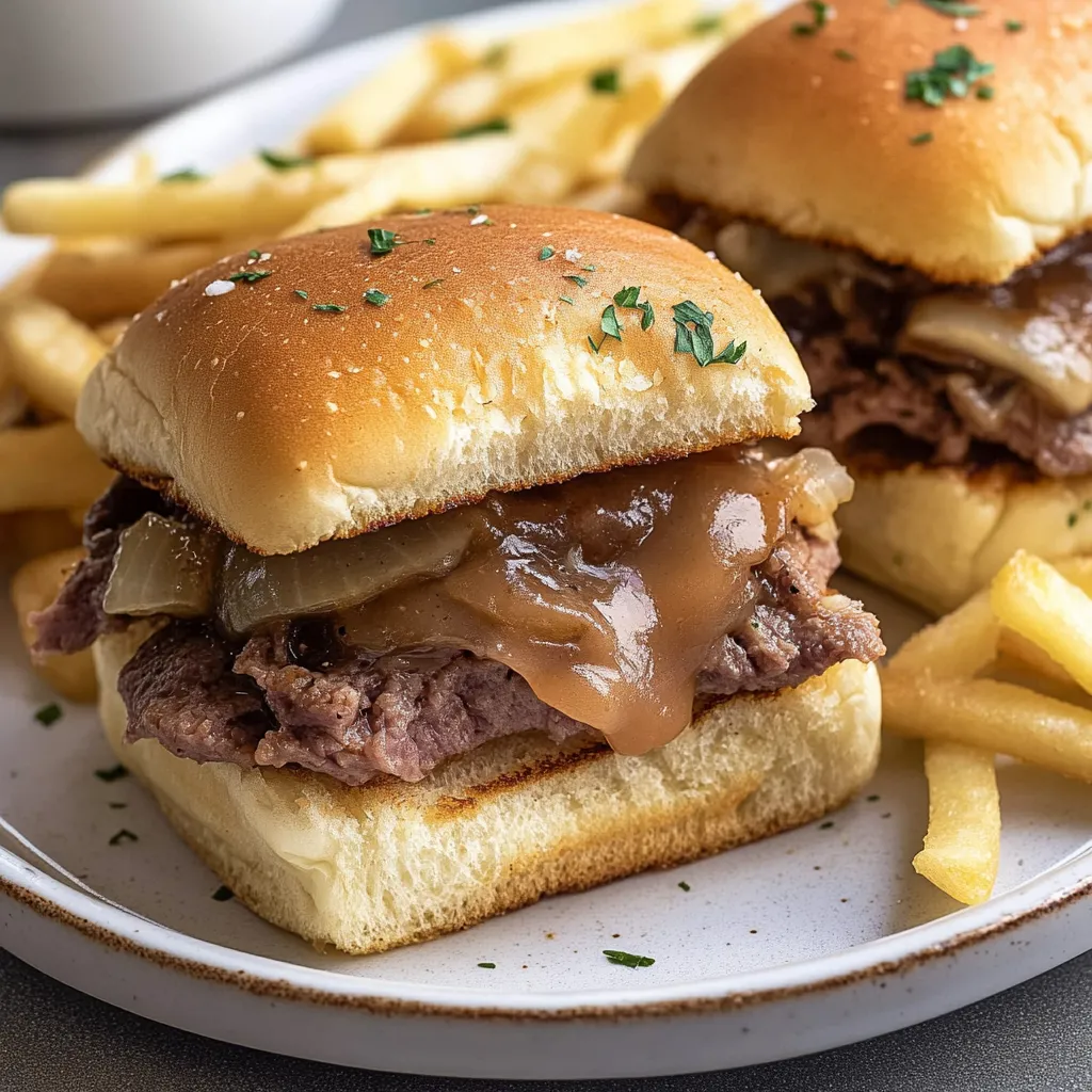 Französische Sliders