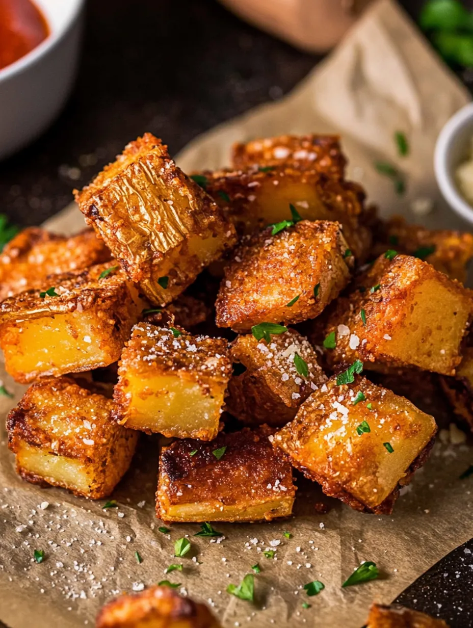 Knusprige TikTok Kartoffelstapel Rezept