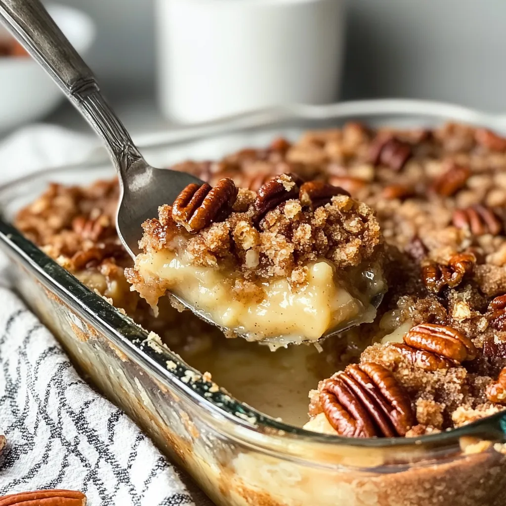 Schneller Pekannuss-Dump-Cake