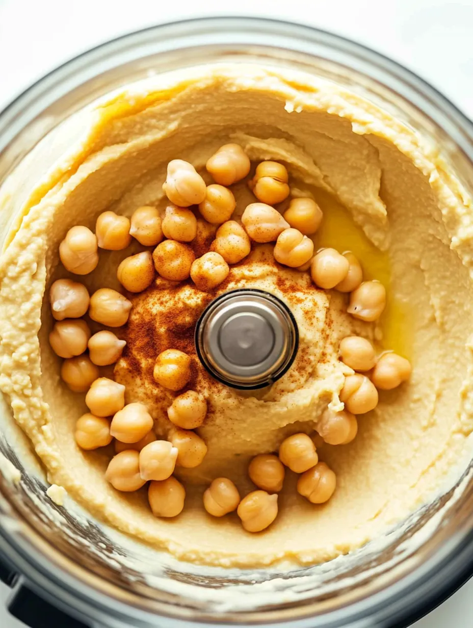 Einfacher Selbstgemachter Hummus