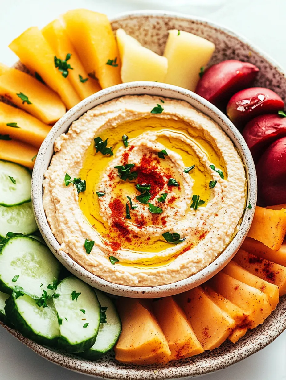 Schneller & Einfacher Selbstgemachter Hummus