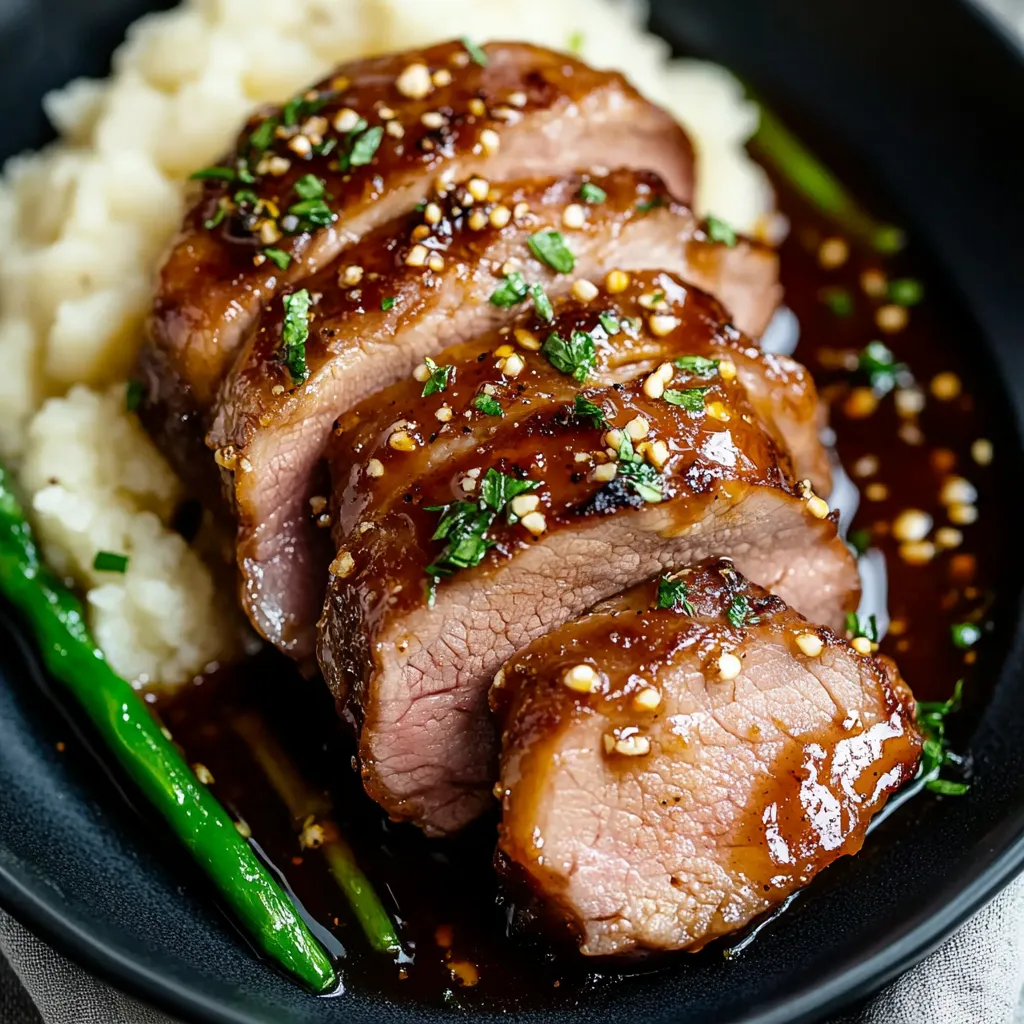 Honig Knoblauch Schweinefilet
