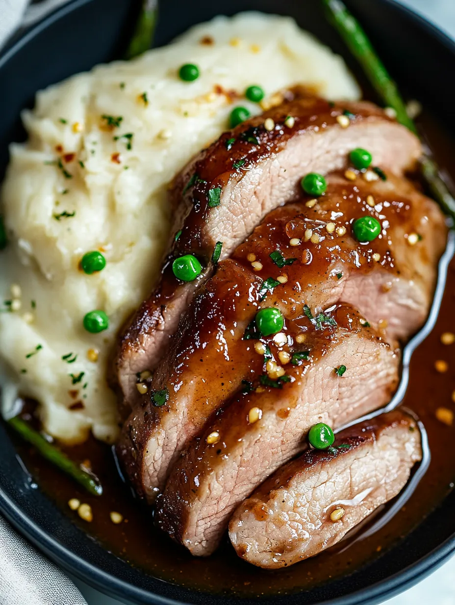 Honig-Knoblauch-Schweinefilet Hausgemacht