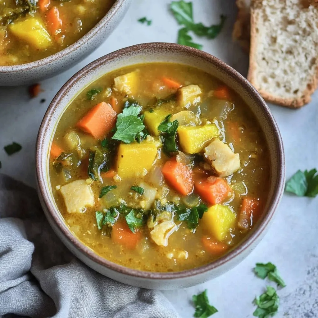 Einfache Suppe zur Immunstärkung