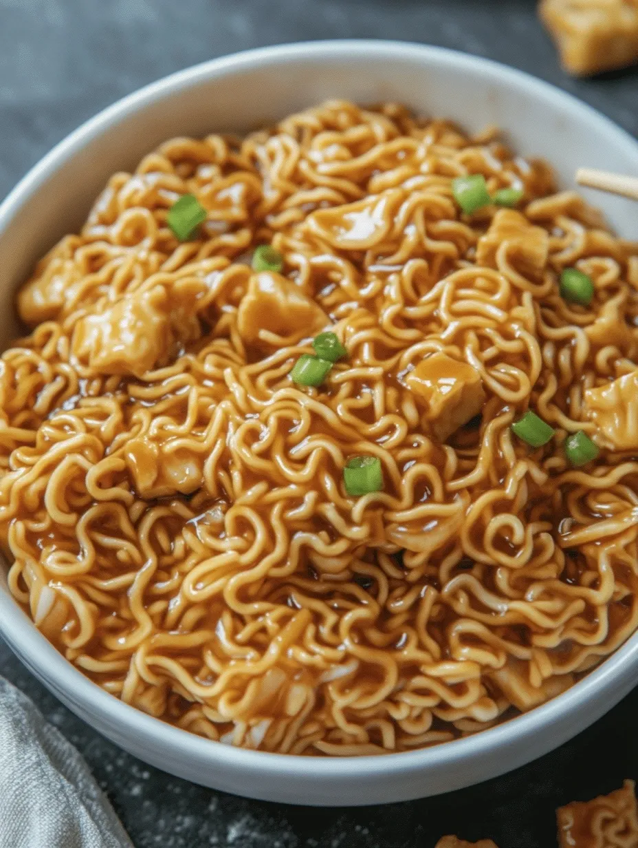 Cremige, einfache Ramen-Nudeln