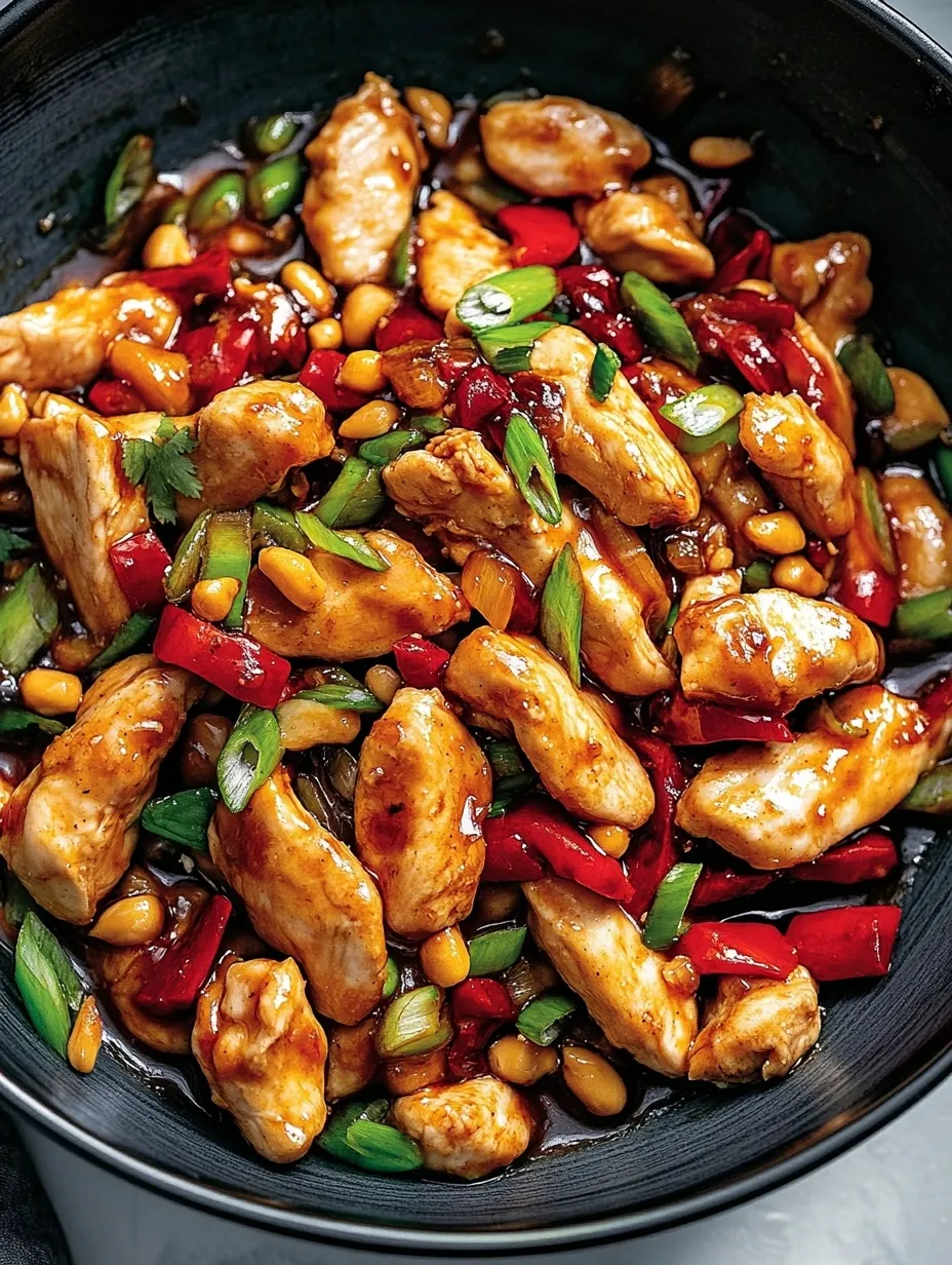 Selbstgemachtes Kung Pao Chicken