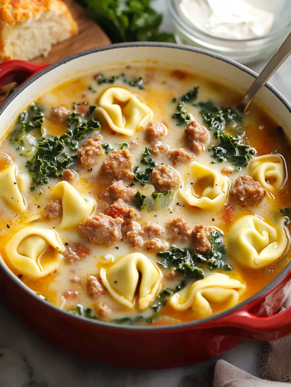 Sausage Tortellini Suppe