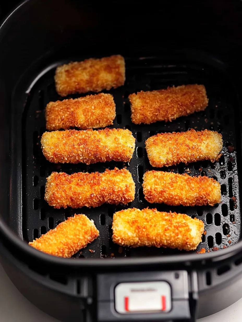 Knusprige Airfryer Fischstäbchen