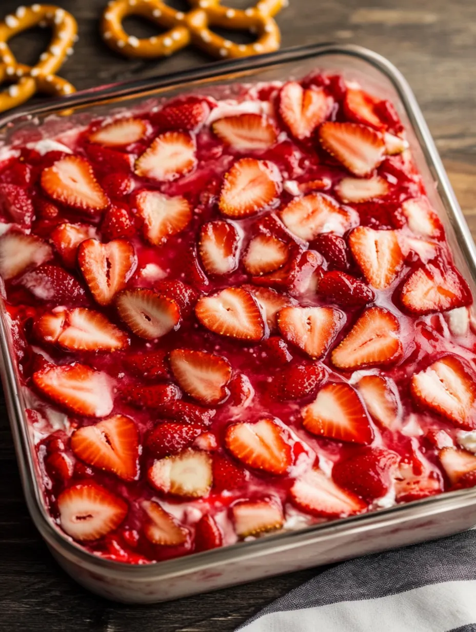 Erdbeer-Brezel-Jello-Salat Tipp