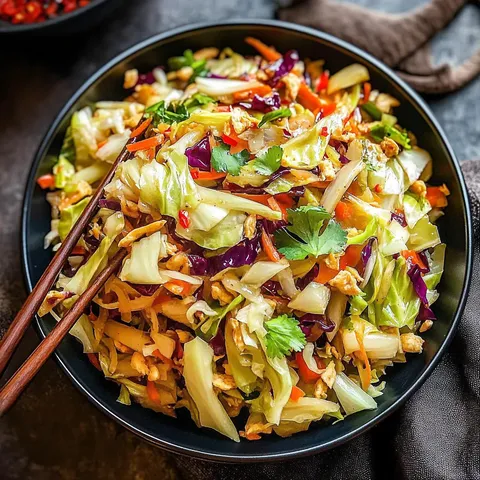 Asiatische Krautpfanne