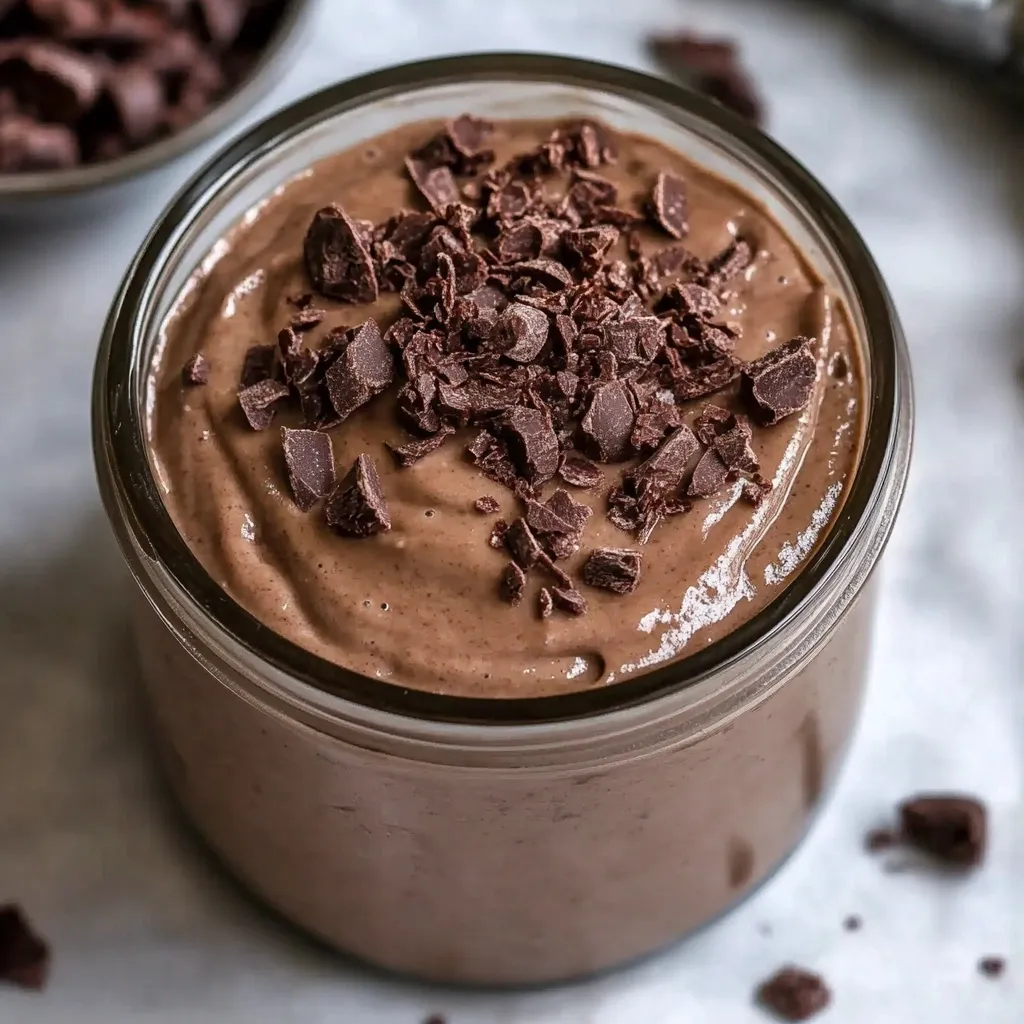 Proteinreicher Pudding