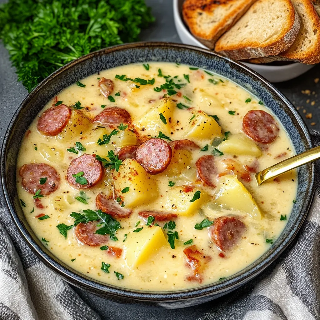 Kielbasa-Kartoffelsuppe