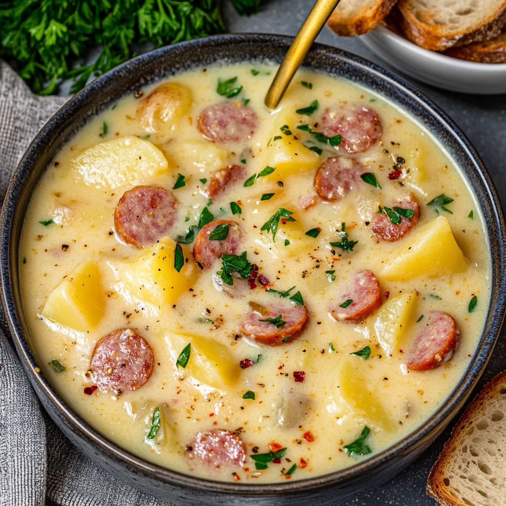 Kielbasa Kartoffelsuppe