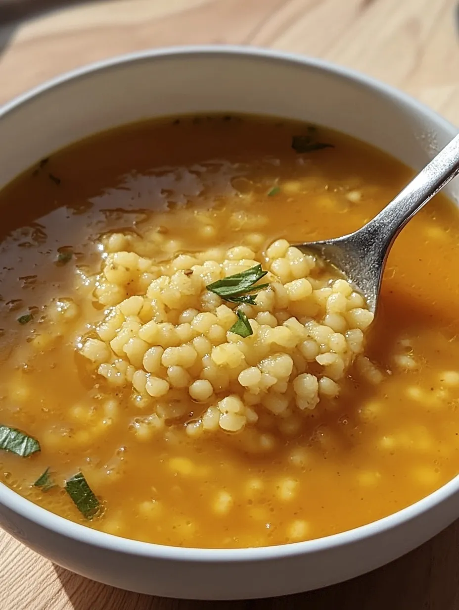 Schnelles Pastina-Süppchen