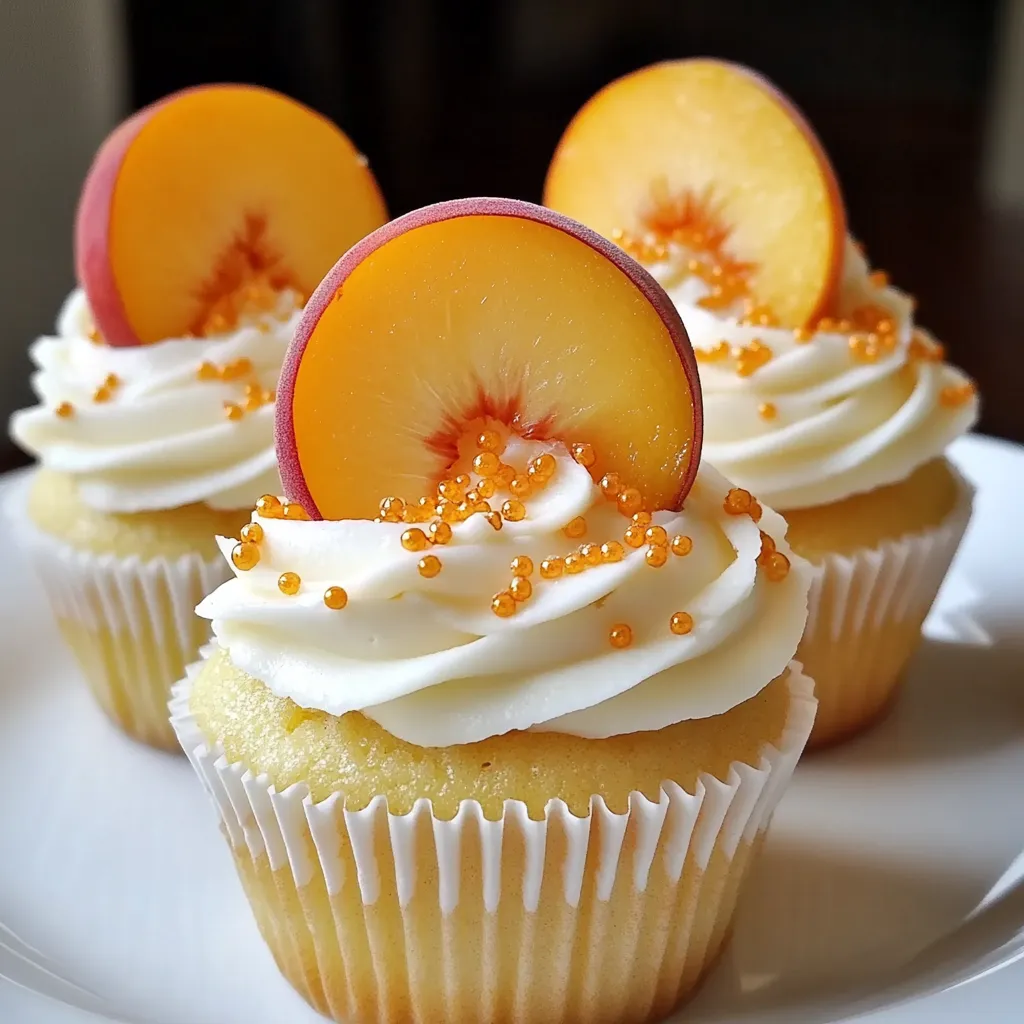 Pfirsich-Honig-Frischkäse-Muffins