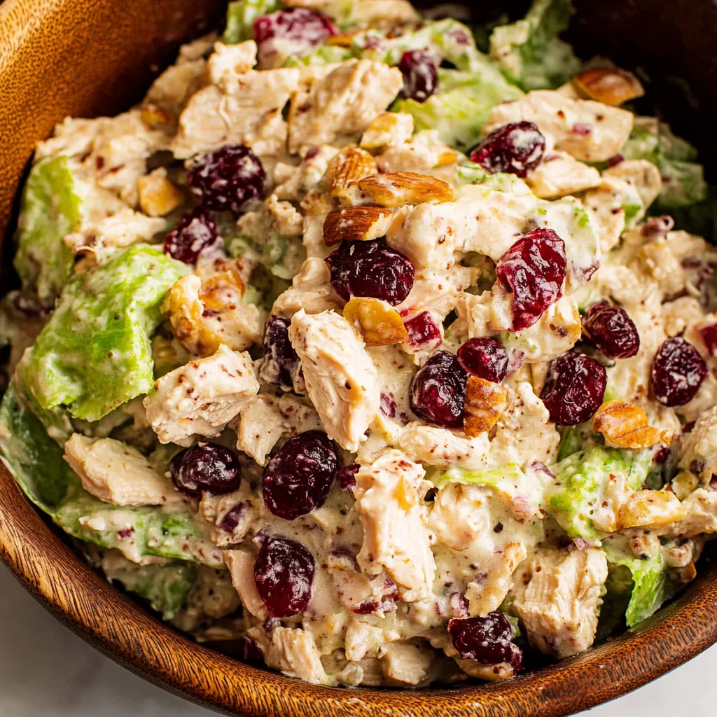 Cranberry Huhn Salat