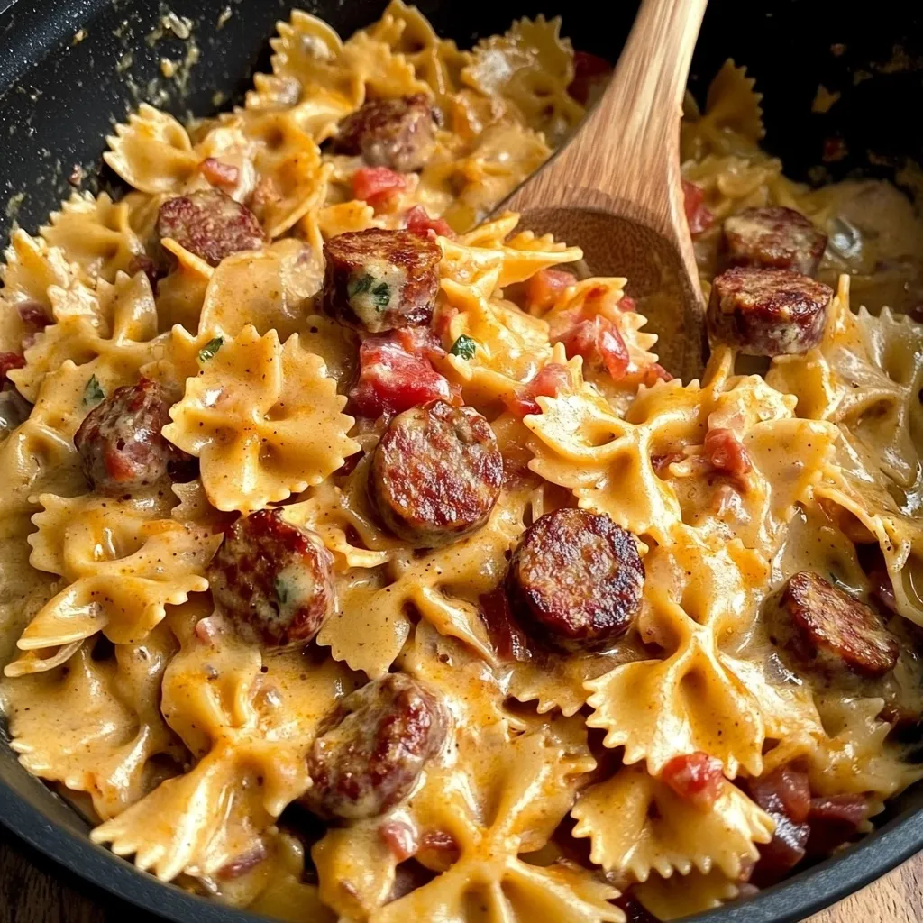 Schnelle Ein-Topf Cajun-Wurst-Pasta