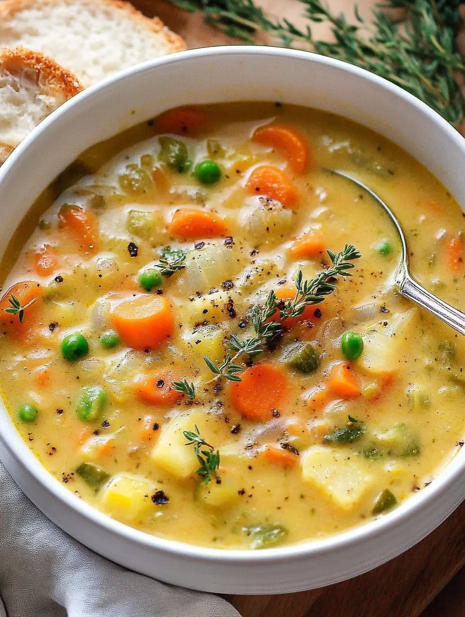 Ein-Topf Cremige Gemüsesuppe Zubereitung