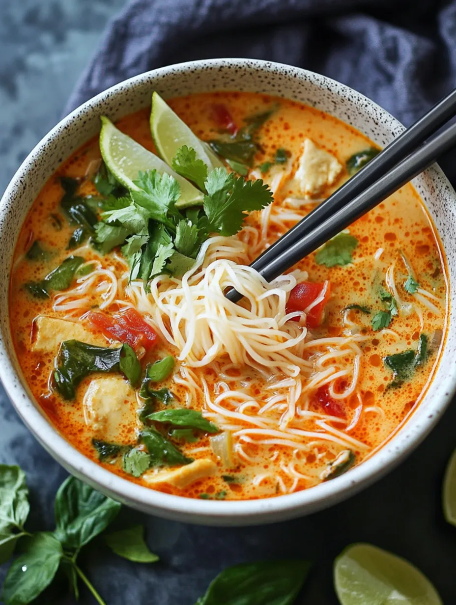 Ultimative Thai Curry Nudel Suppe