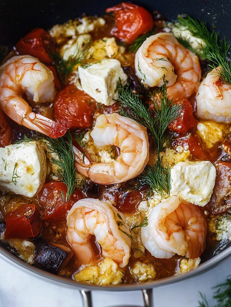 Shrimps Saganaki selber machen