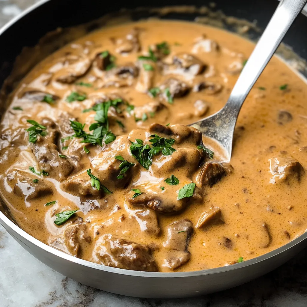 Easy Gordon Ramsay Beef Stroganoff Recipe