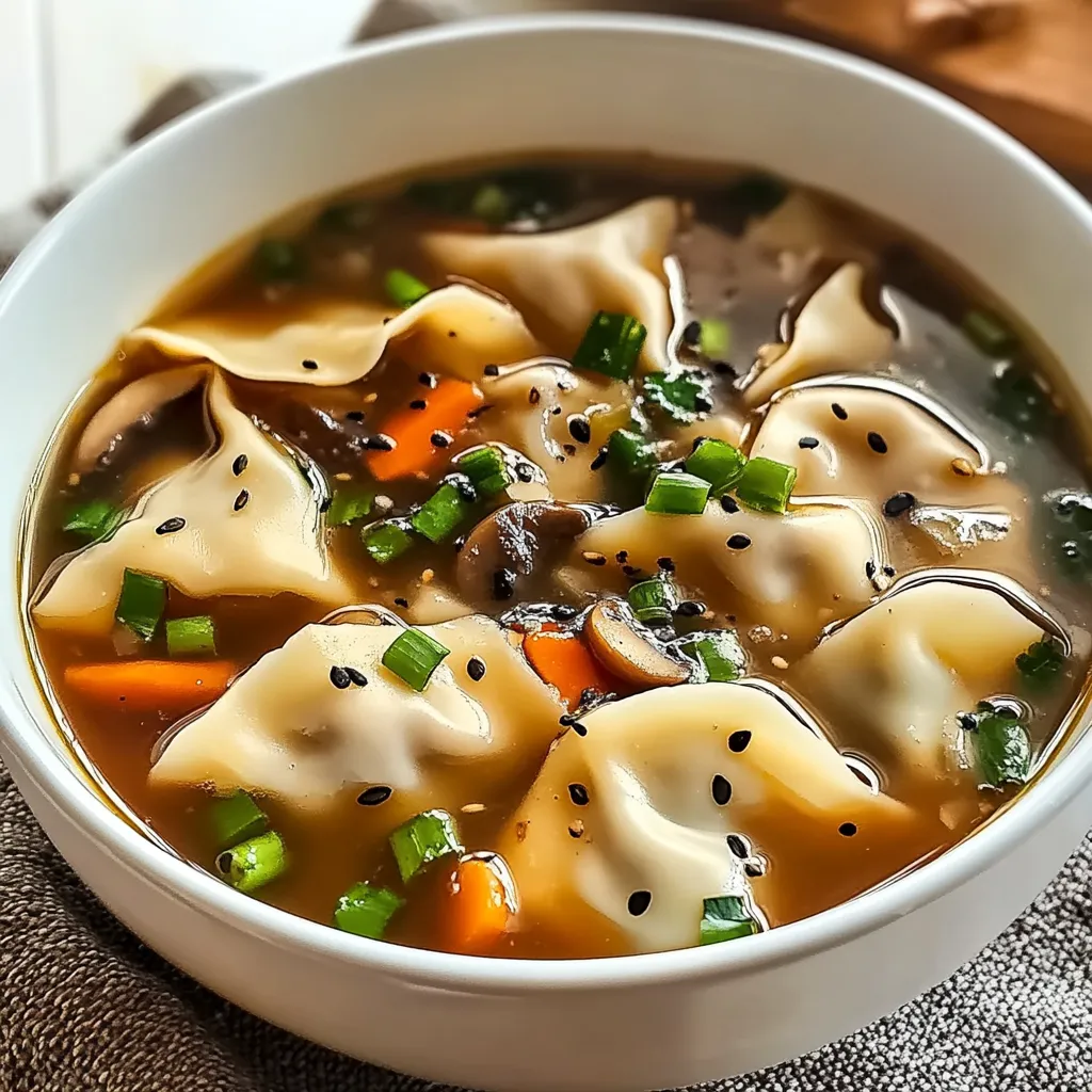 Potsticker Suppe