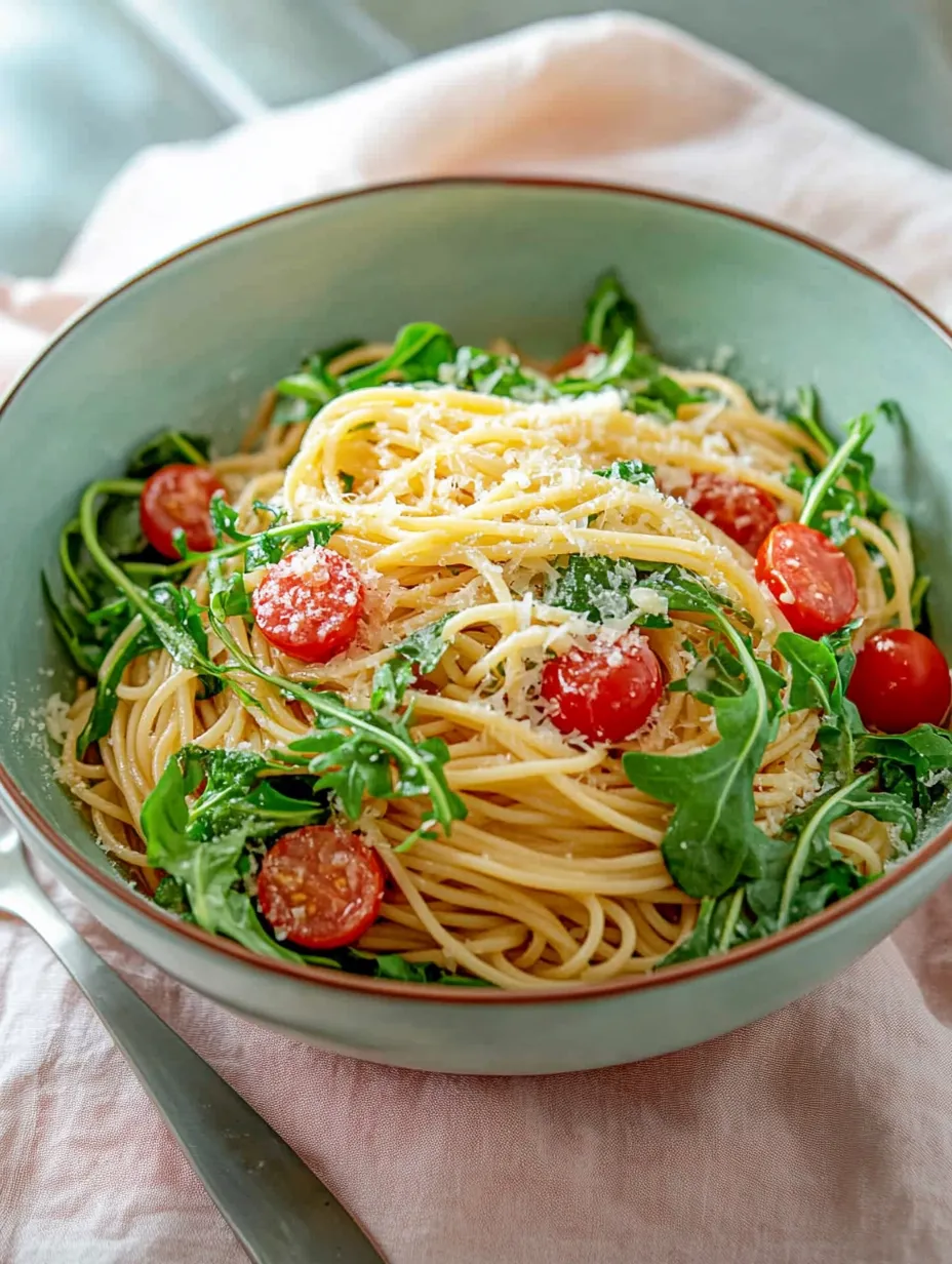 Cremige Rucola-Pasta mit Burrata – Blitzschnell und Lecker