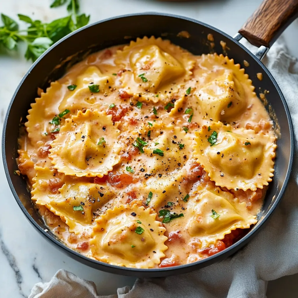 Einfache Ravioli-Soße