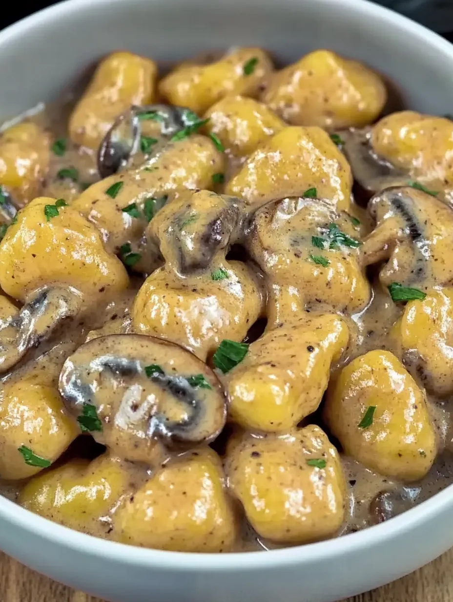 Gnocchi mit Pilz-Speck-Soße – Schnell und Schmackhaft
