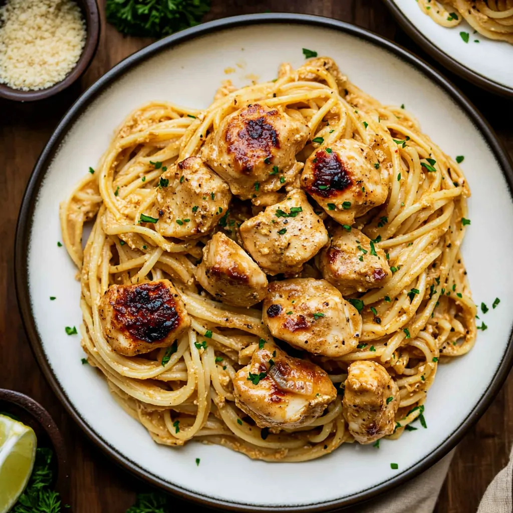 Butter Huhn Linguine