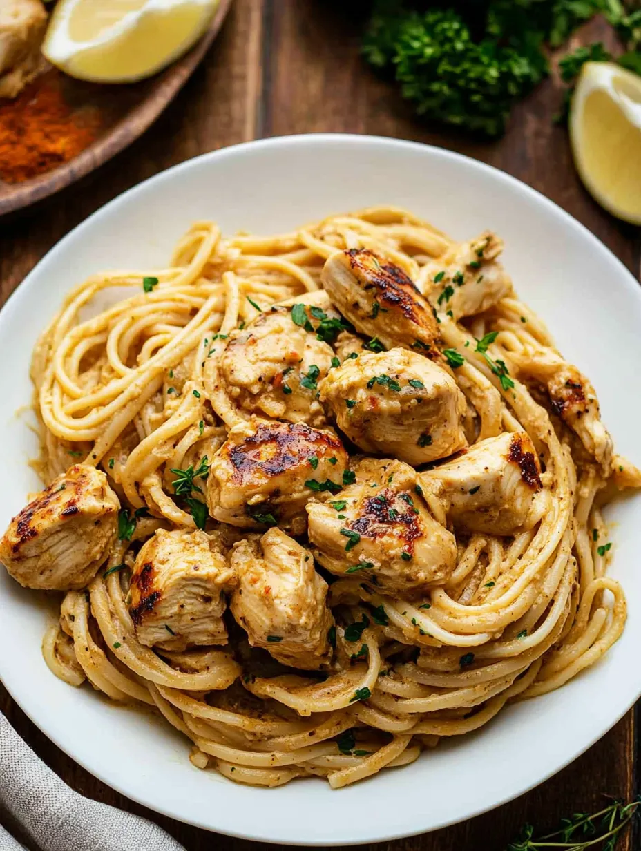 Cowboy Butter Chicken Linguine Einfach