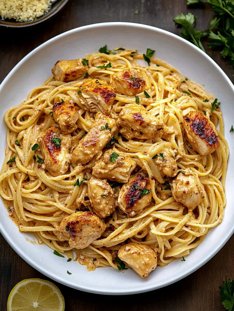 Cowboy Butter Chicken Linguine Hausgemacht
