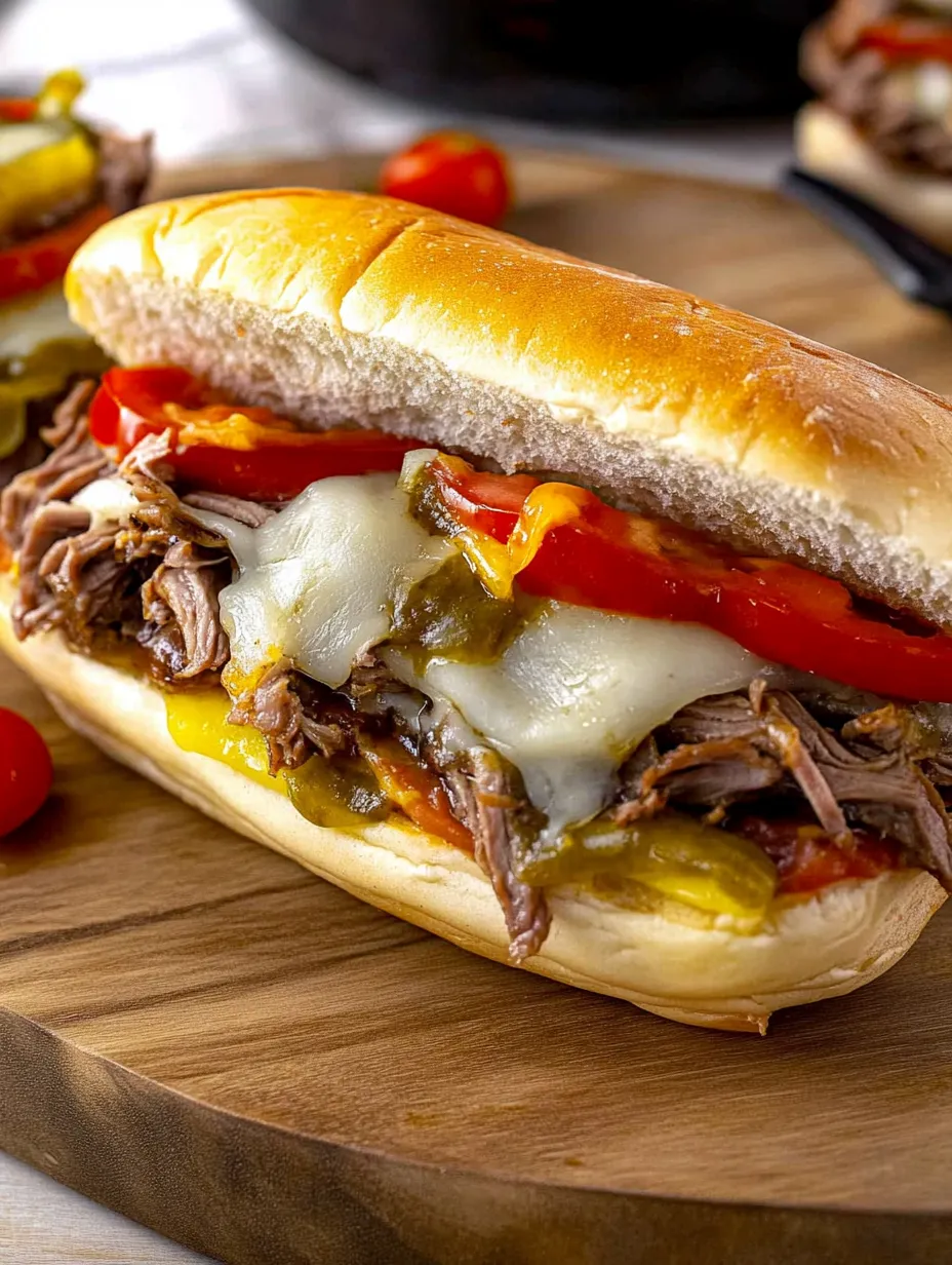 Italienische Beef Sandwiches hausgemacht