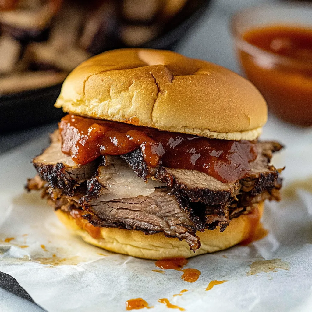 Schongarer BBQ Brisket Sandwich