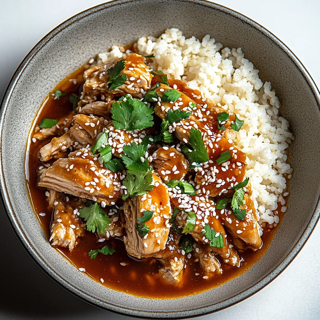 Asiatisches Huhn im Topf