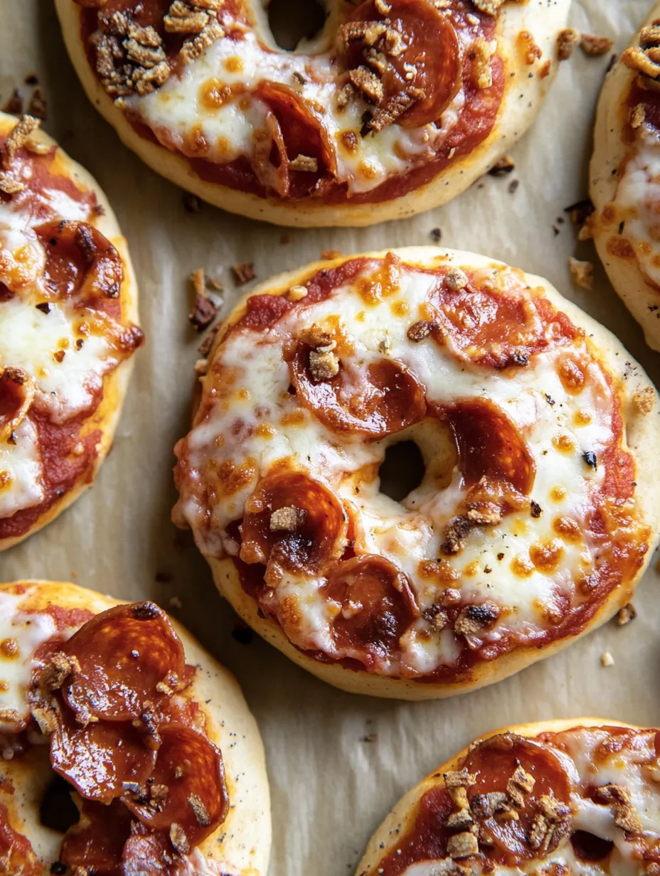 Pizza-Bagels selbstgemacht