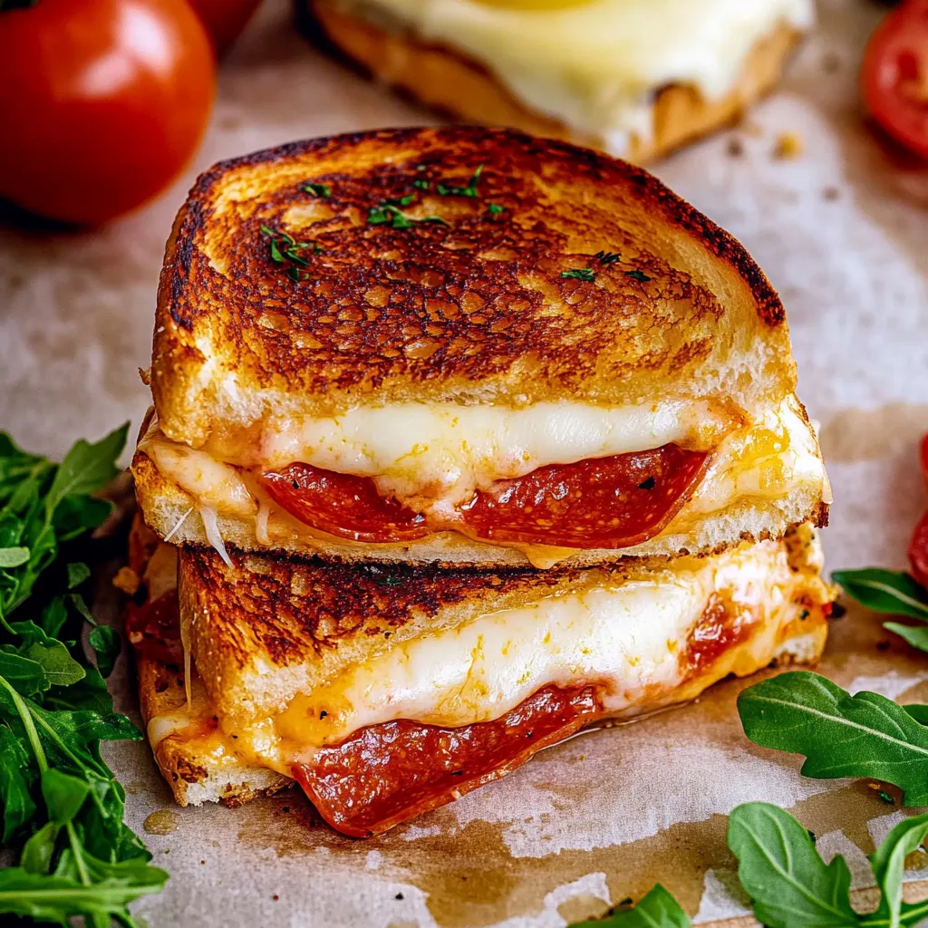 Pizza Käse Toast
