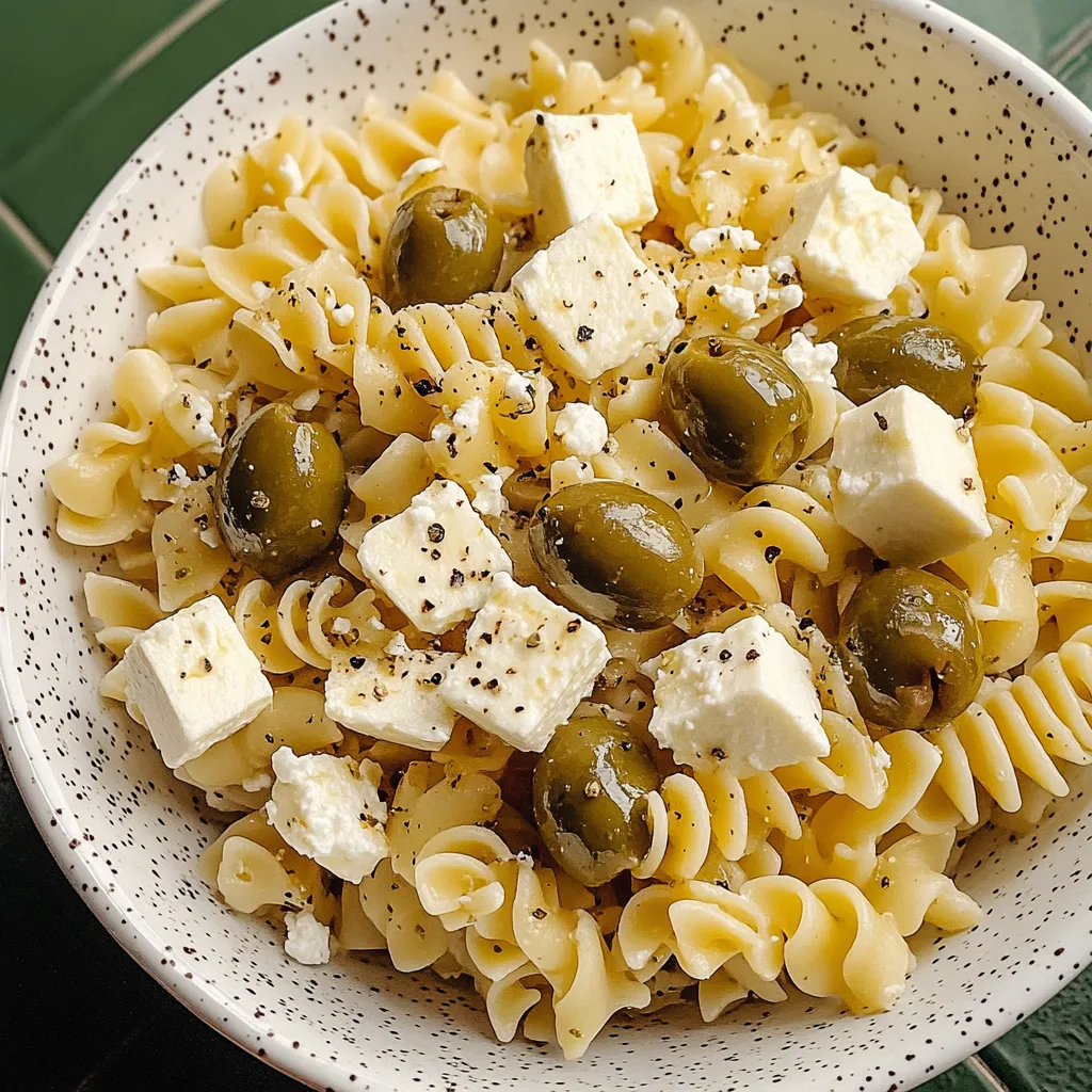 Dirty Martini Nudelsalat