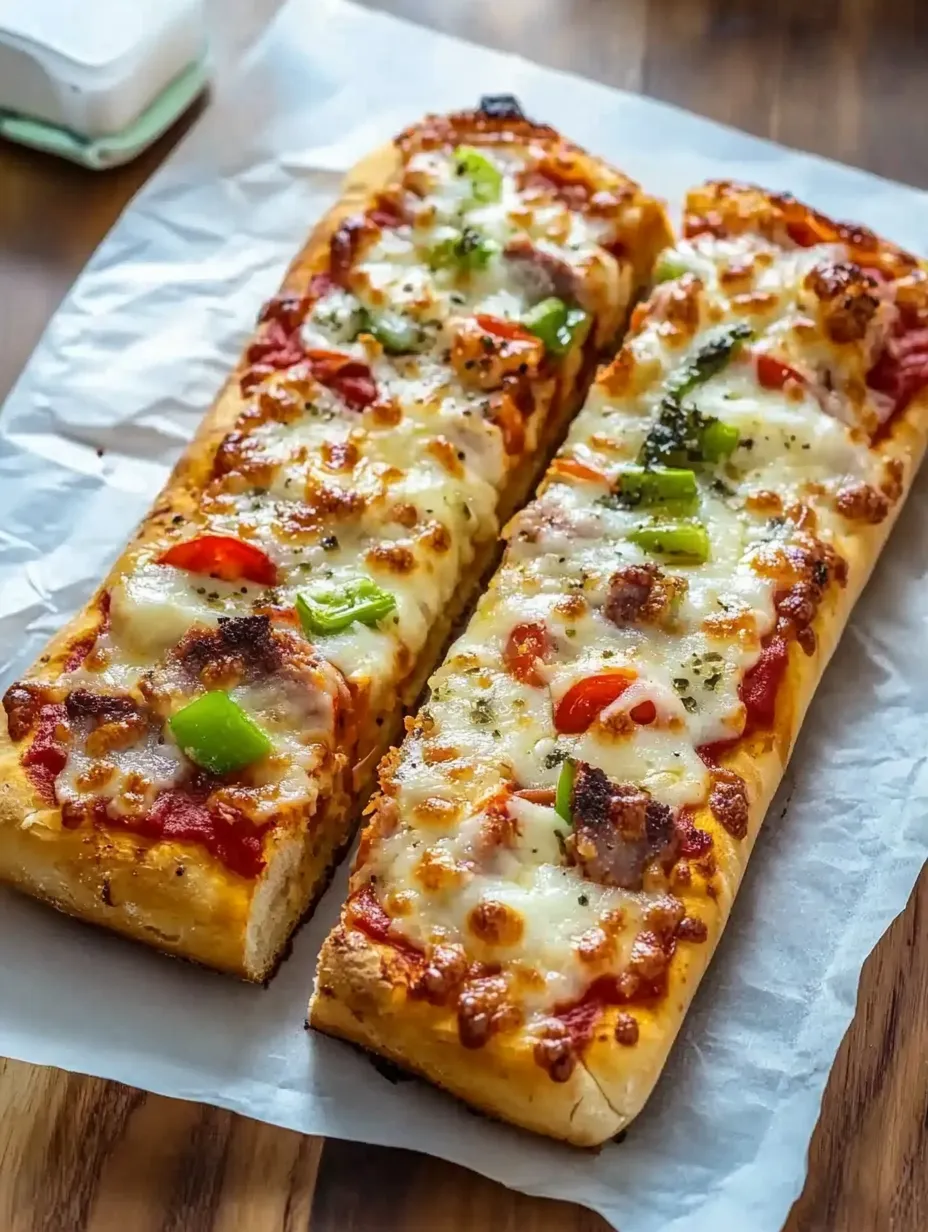 Baguette-Pizza Anleitung