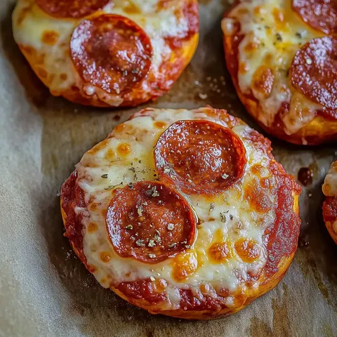 Kleine Lunchbox-Pizzen