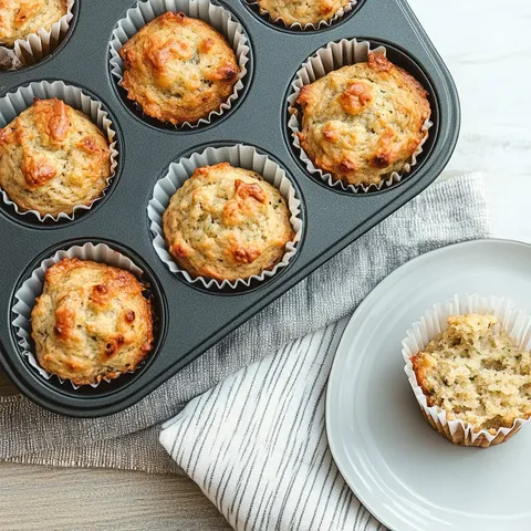 Bunte Gemüsemuffins