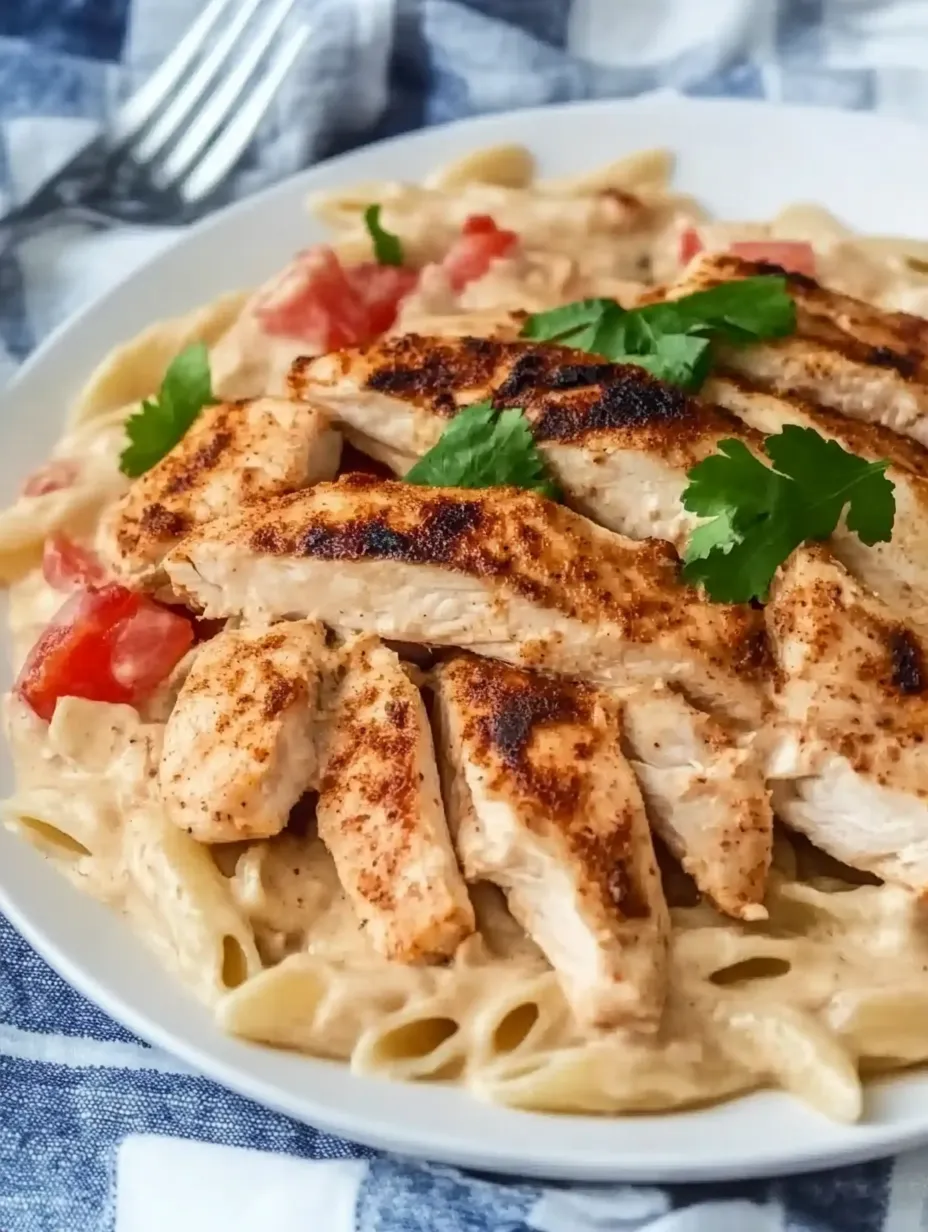 Cremige Cajun-Hähnchenpasta