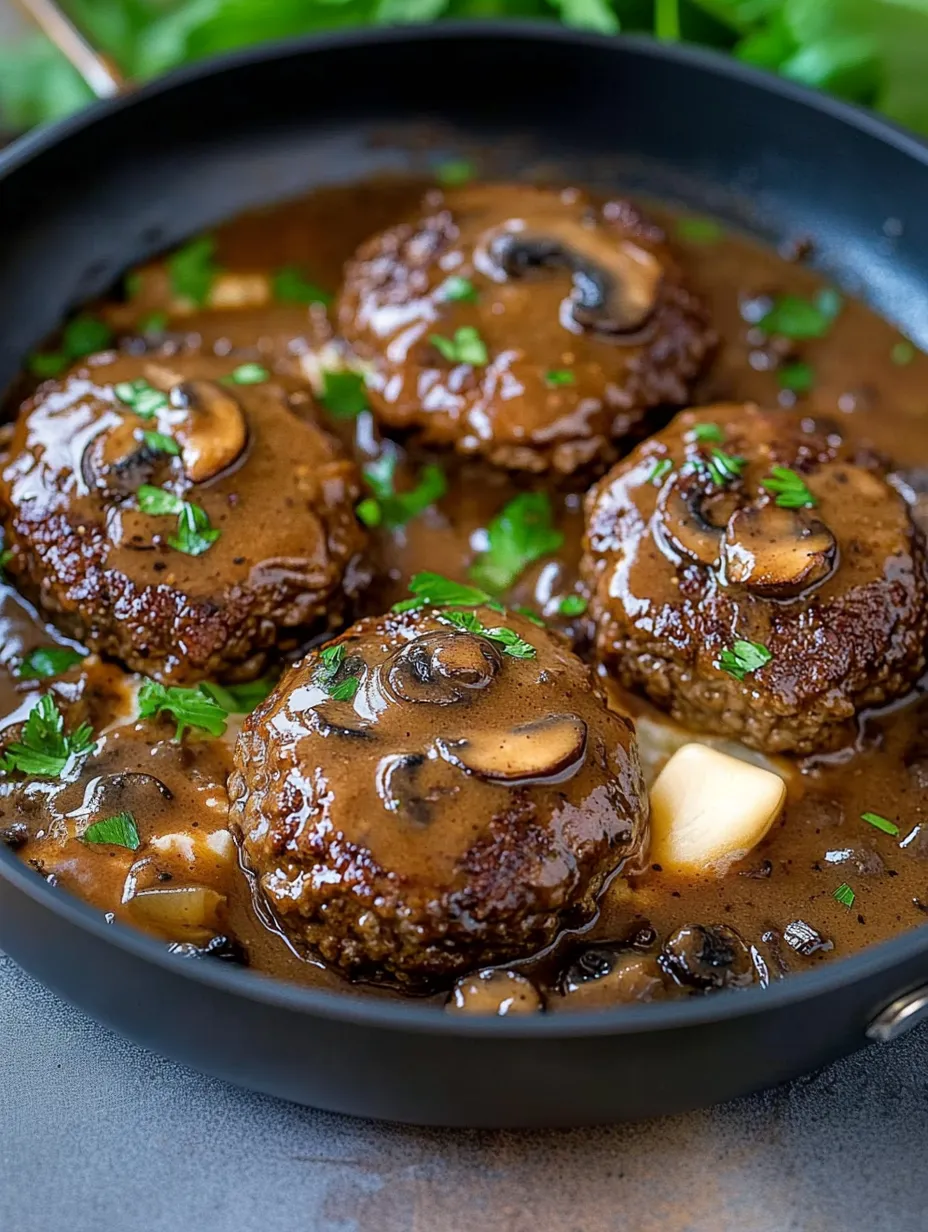 Salisbury Steak einfach gemacht