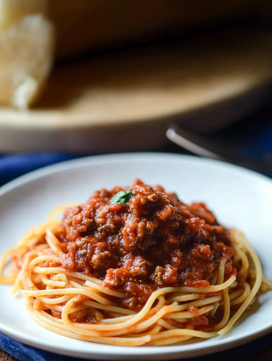 Selbstgemachte Spaghettisauce