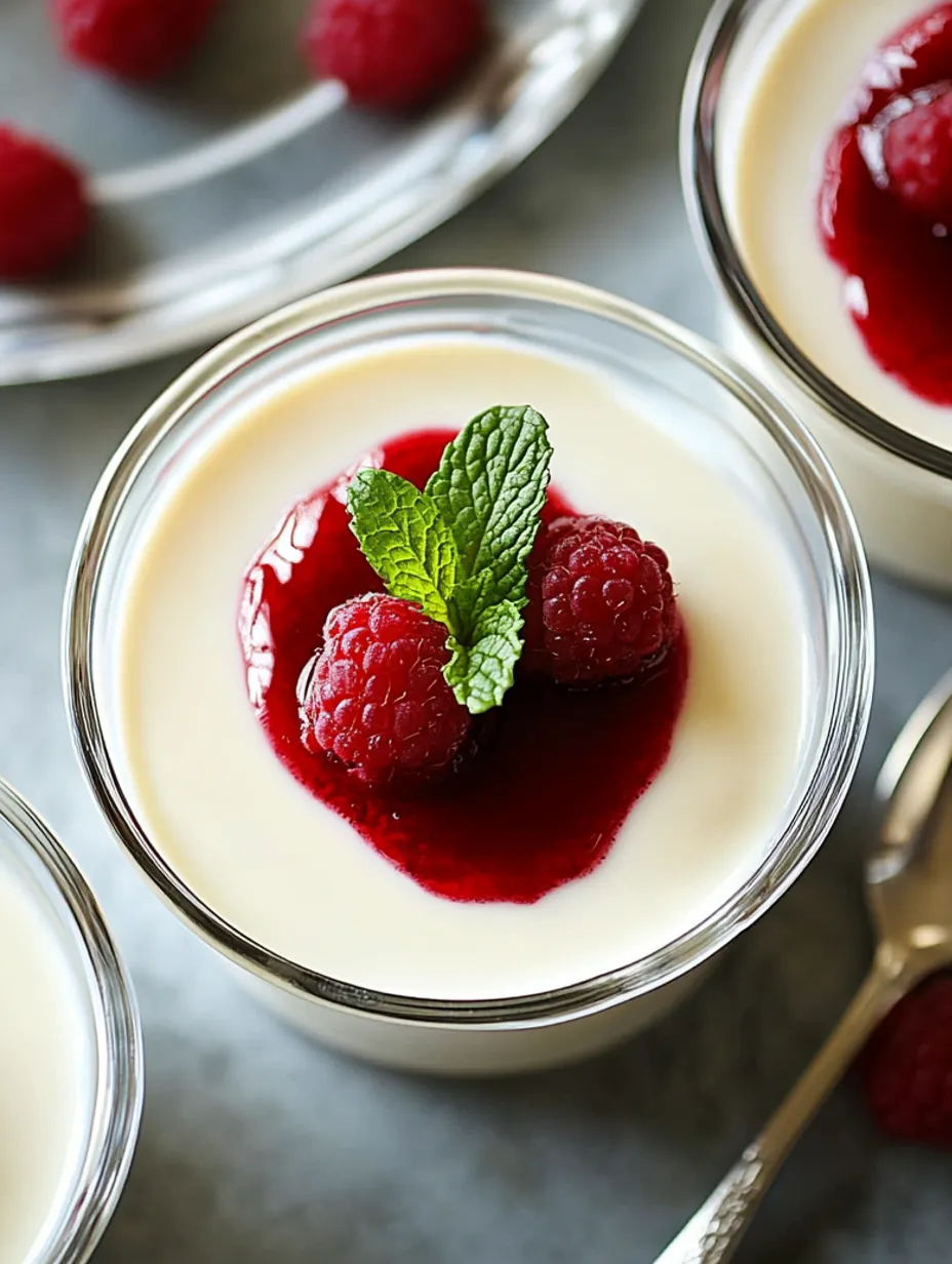 Klassische Vanille-Panna-Cotta