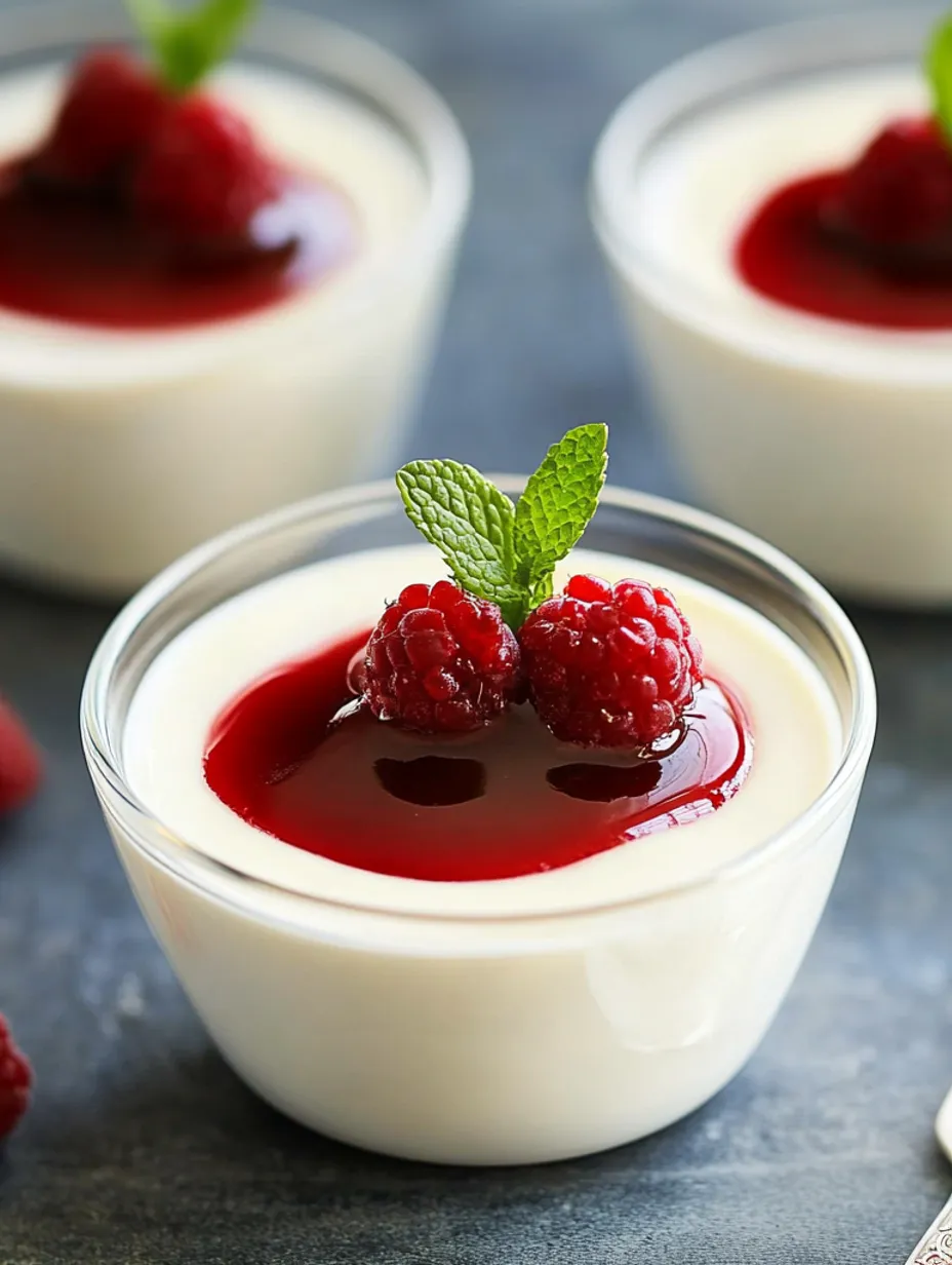 Vanille-Panna-Cotta klassisch