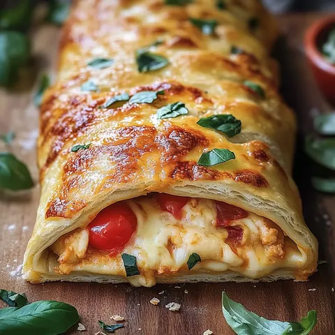 Hausgemachtes Stromboli